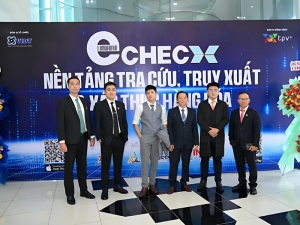 vtc news  excedo group ra mat nen tang tra cuu truy xuat va xac thuc hang hoa echeck