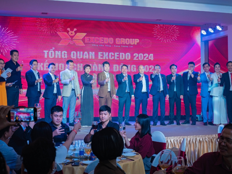 excedo group tong ket nam 2024 va hanh trinh huong toi nam 2025