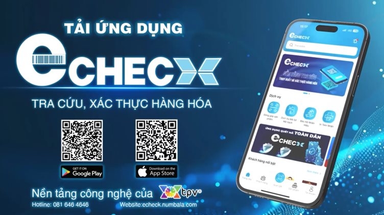 doanh nhan sai gon online  echeck  nen tang tien phong xac thuc hang hoa dong hanh cung chuyen doi so quoc gia